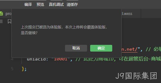 设置为体验版